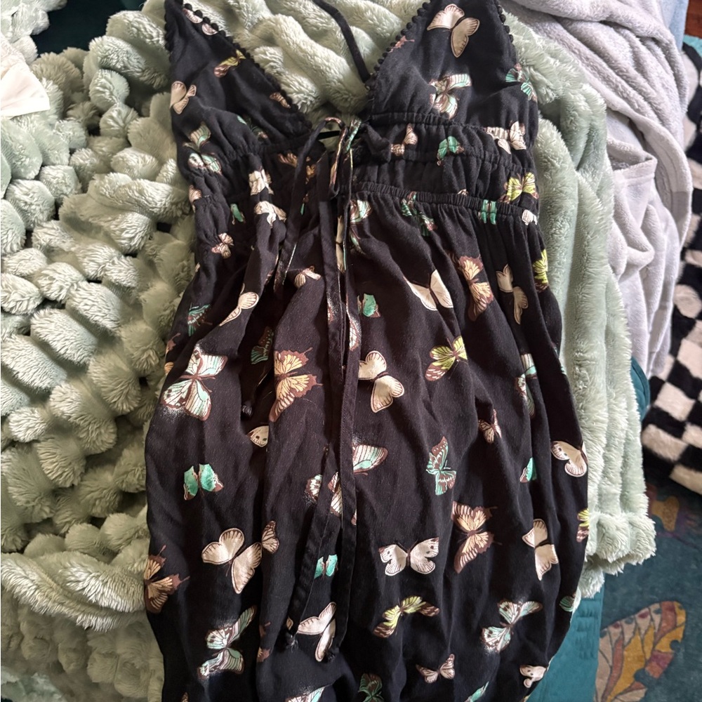 Butterfly Print Dress